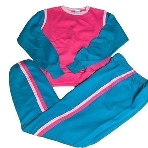 Vintage 70s GAD-ABOUTS Full Sweat Suit Poly Cotton USA Made